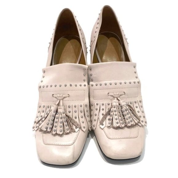 ❌SOLD❌ Marc Fisher Studded Loafers Sz8M - Picture 1 of 8